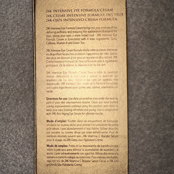 OROGOLD 24K Intensive Eye Cream - Picture 4 of 4